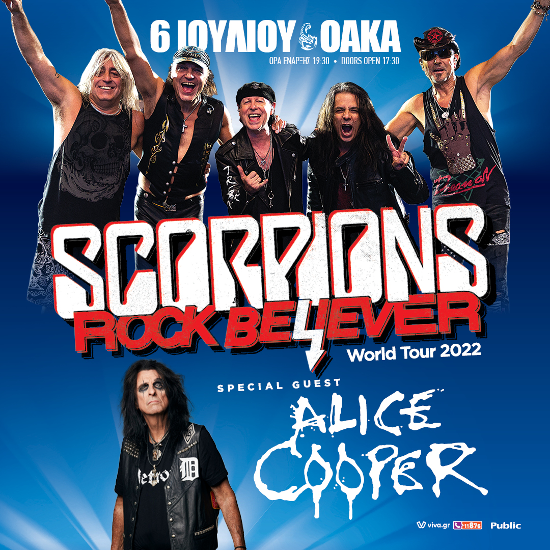 scorpions tour uk 2022